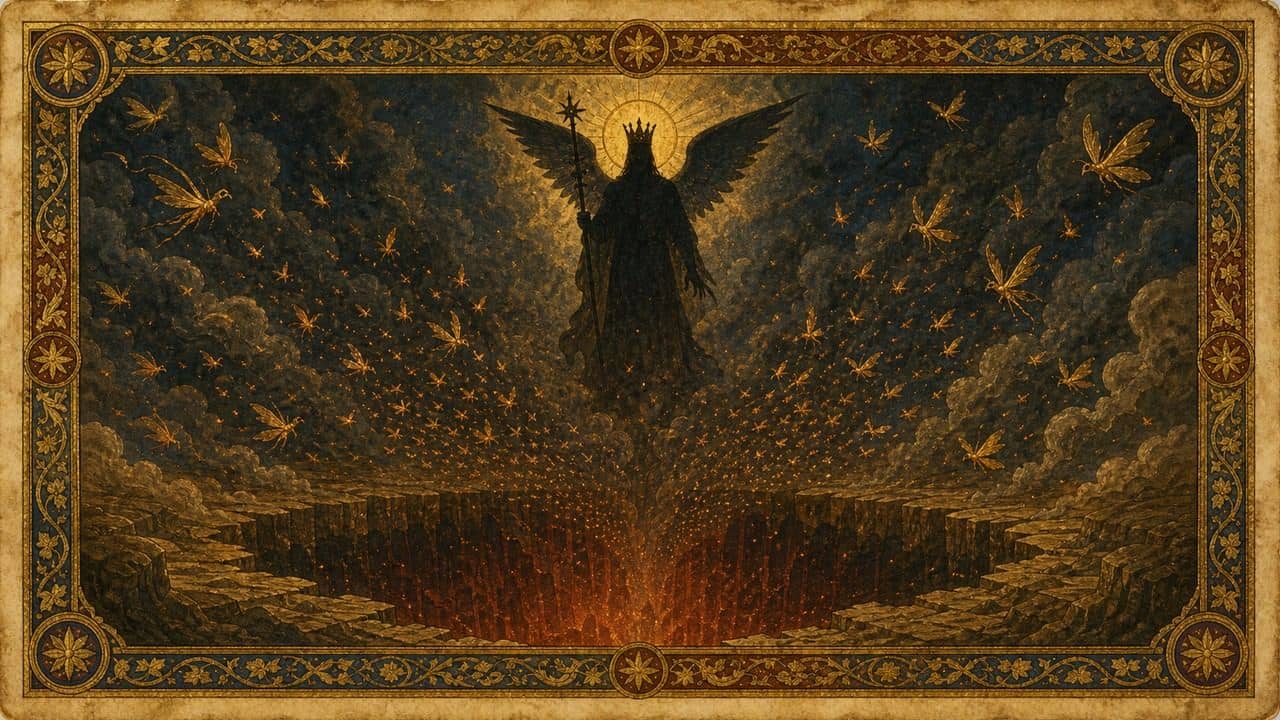 Illustration for Abaddon / Apollyon — named demon in the biblical record