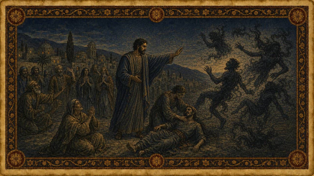 Illustration for Philip in Samaria — Samaria