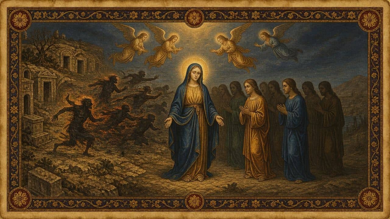 Illustration for Mary Magdalene's seven — Galilee (summary notice)
