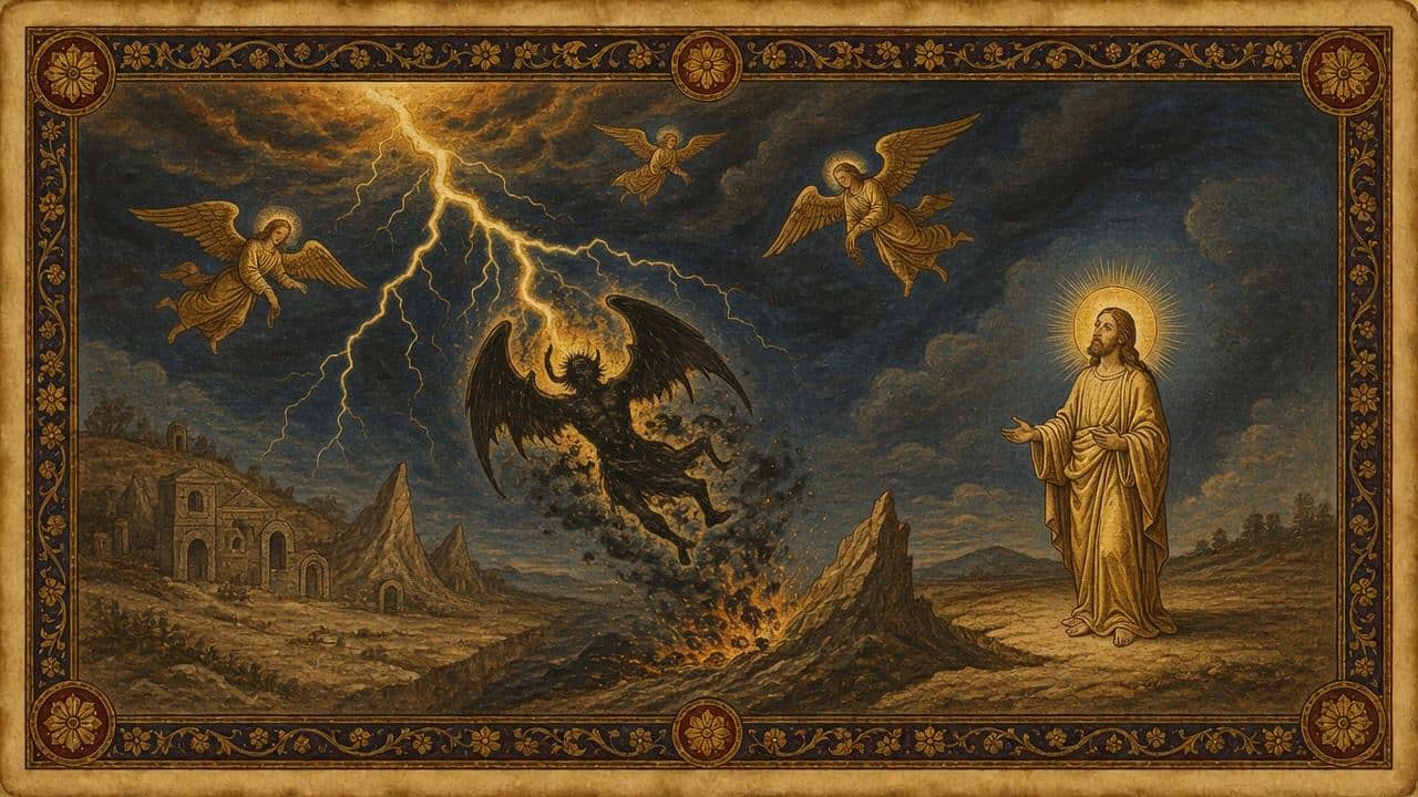 Illustration for I saw Satan fall — Angels & Demons, the fall