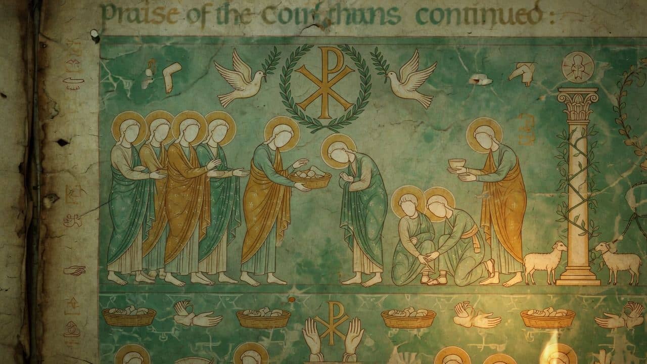 Illustration for Chapter I.—The salutation. Praise of the Corinthians before the breaking forth of schism among them. — The First Epistle of Clement to the Corinthians