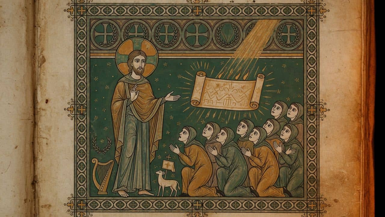 Illustration for Chapter L.—Let us pray to be thought worthy of love. — The First Epistle of Clement to the Corinthians
