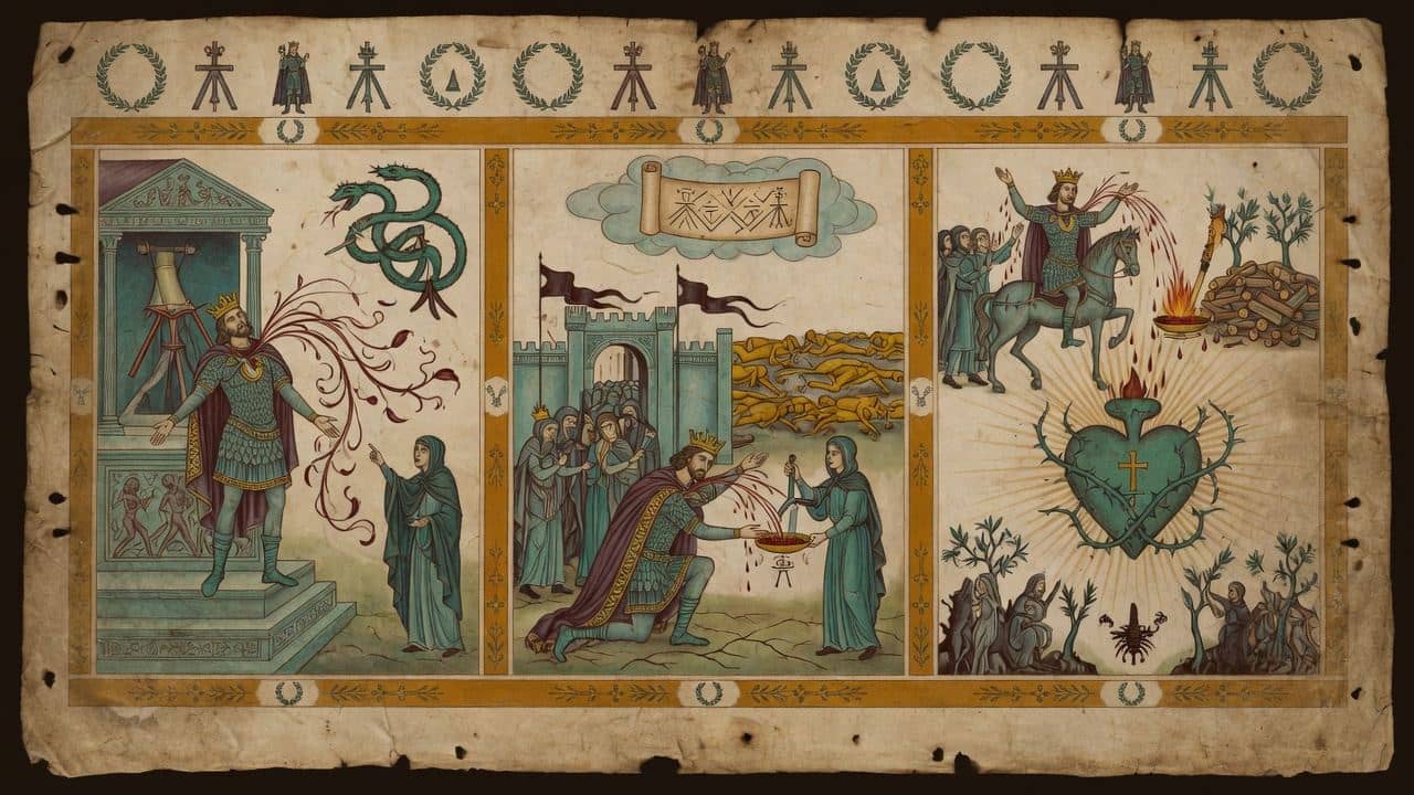 Illustration for Chapter LIII.—The love of Moses towards his people. — The First Epistle of Clement to the Corinthians