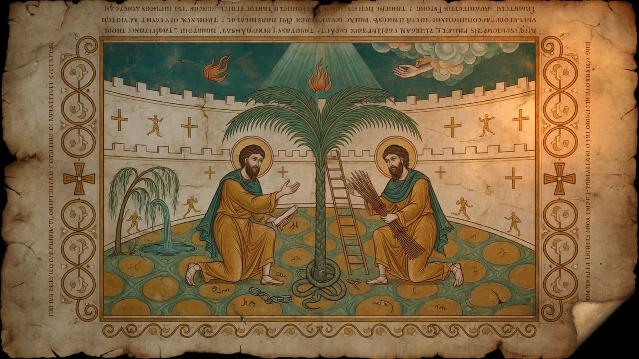 Illustration for Chapter V.—No less evils have arisen from the same source in the most recent times. The martyrdom of Peter and Paul. — The First Epistle of Clement to the Corinthians