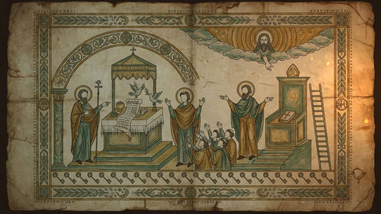 Illustration for Chapter XLII.—The order of ministers in the Church. — The First Epistle of Clement to the Corinthians