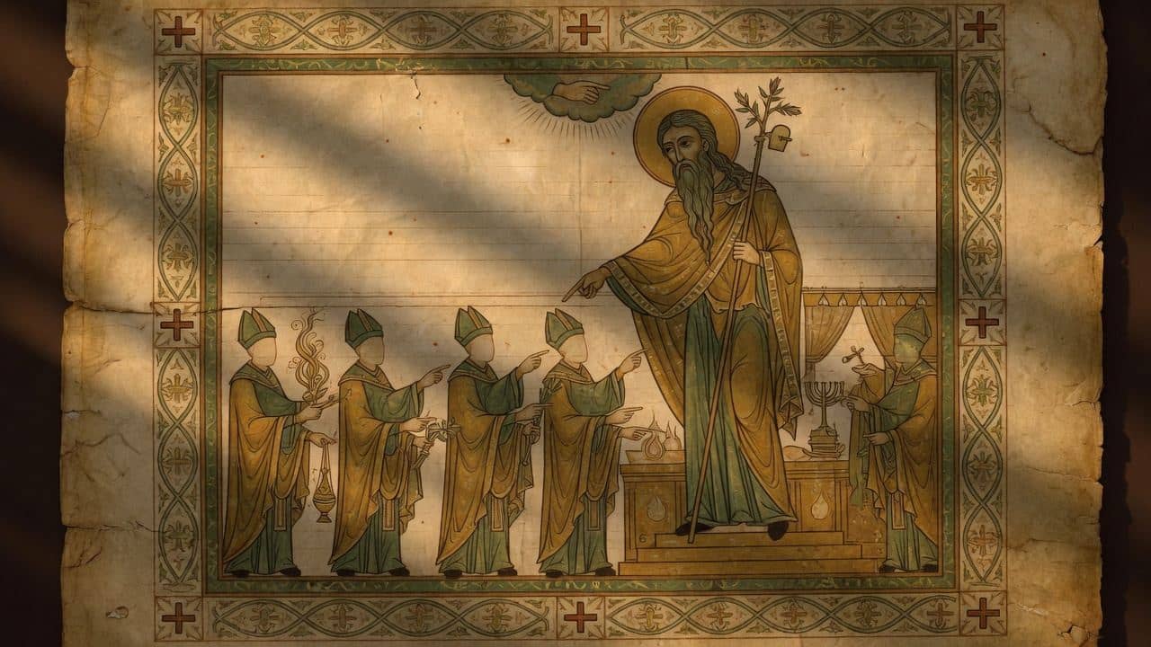 Illustration for Chapter XLIV.—The ordinances of the apostles, that there might be no contention respecting the priestly office. — The First Epistle of Clement to the Corinthians