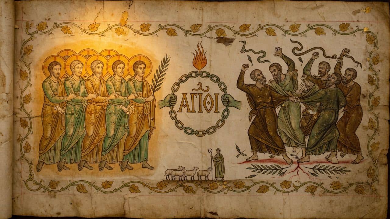 Illustration for Chapter XLVII.—Your recent discord is worse than the former which took place in the times of Paul. — The First Epistle of Clement to the Corinthians