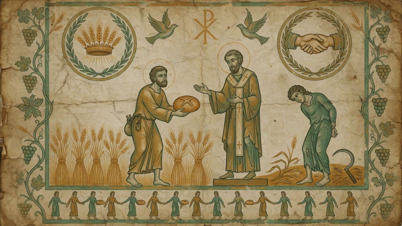 Illustration for Chapter XXXIII.—But let us not give up the practice of good works and love. God Himself is an example to us of good works. — The First Epistle of Clement to the Corinthians