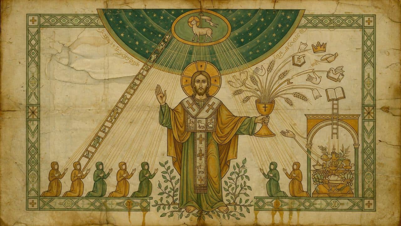 Illustration for Chapter XXXIV.—Great is the reward of good works with God. Joined together in harmony, let us implore that reward from Him. — The First Epistle of Clement to the Corinthians