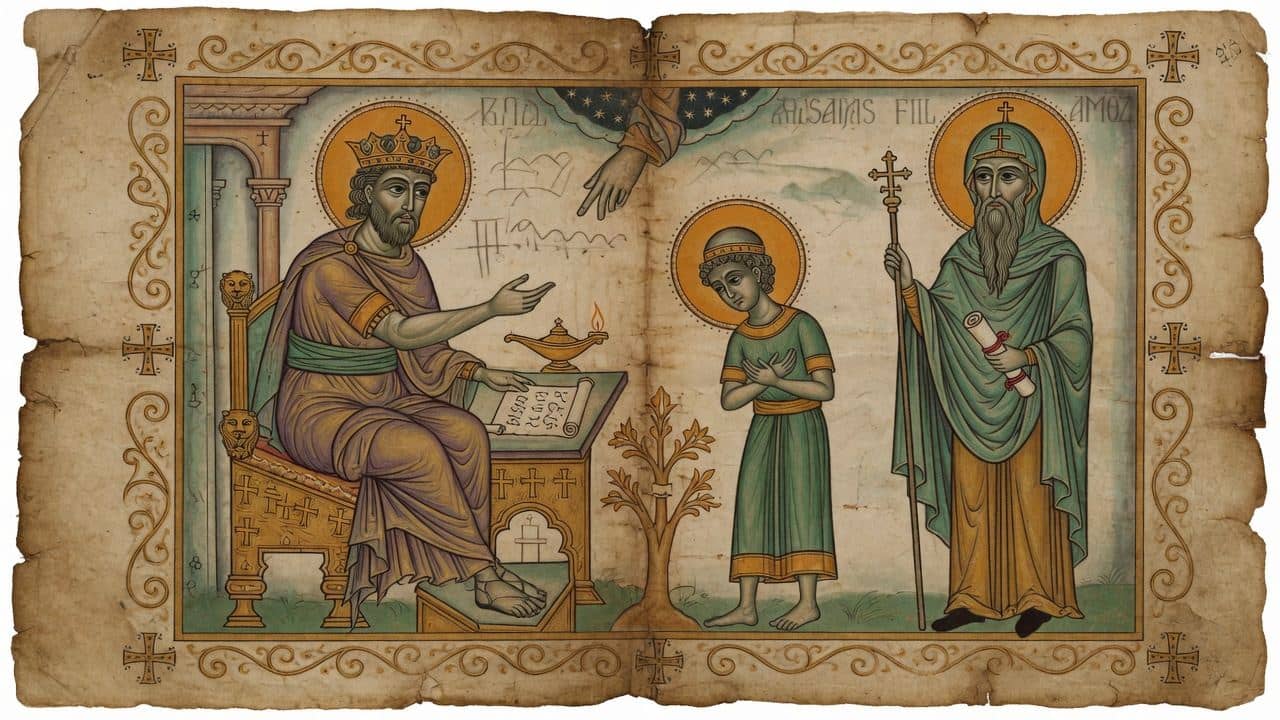 Illustration for Chapter I — The Ascension of Isaiah
