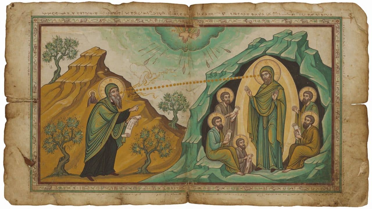 Illustration for Chapter II — The Ascension of Isaiah