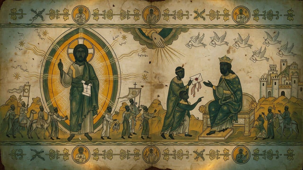 Illustration for Chapter III — The Ascension of Isaiah