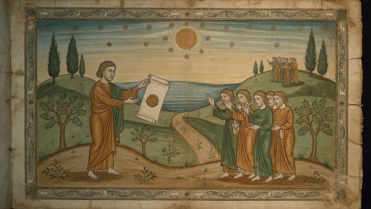 Illustration for Chapter I.—After the salutation, the writer declares that he would communicate to his brethren something of that which he had himself received. — The Epistle of Barnabas