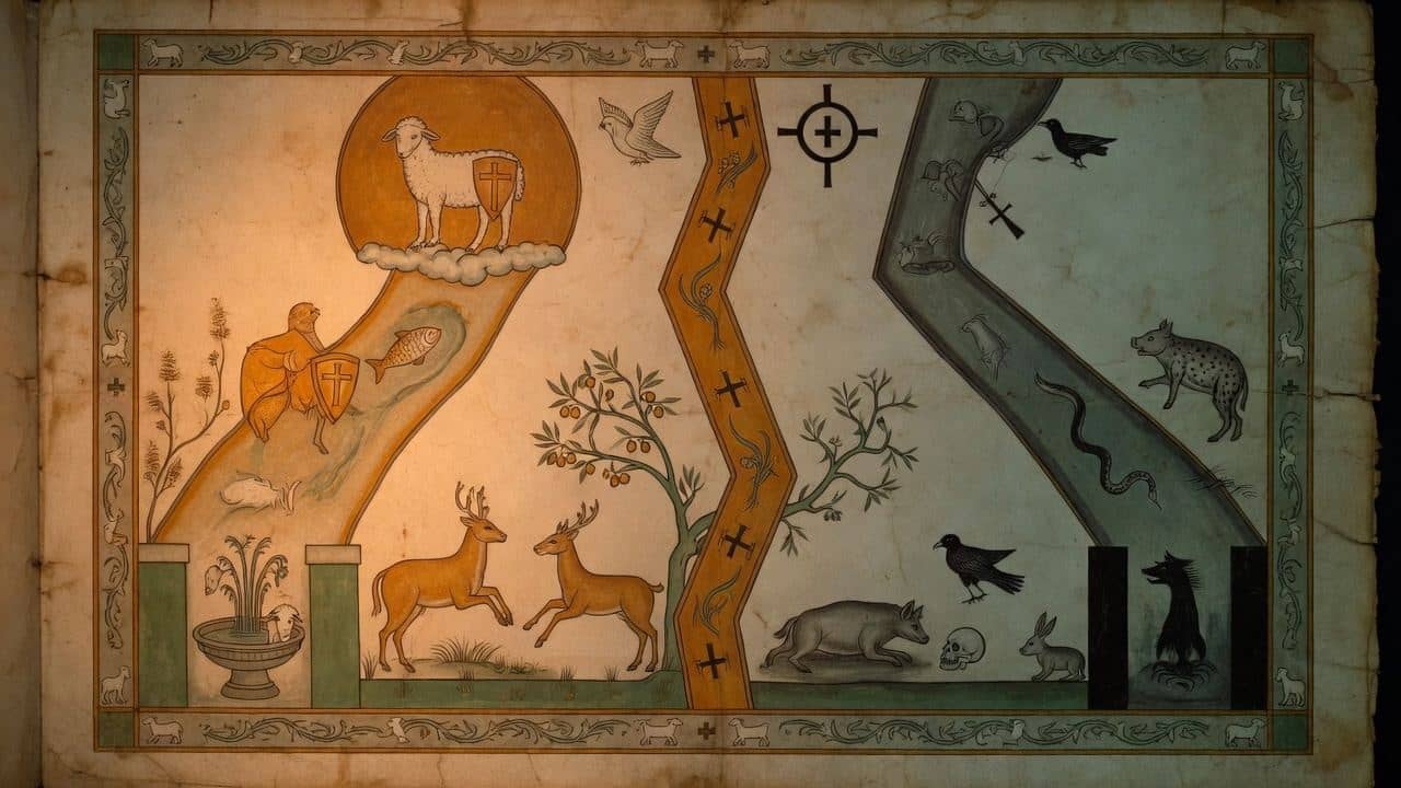Illustration for Chapter X.—Spiritual significance of the precepts of Moses respecting different kinds of food. — The Epistle of Barnabas