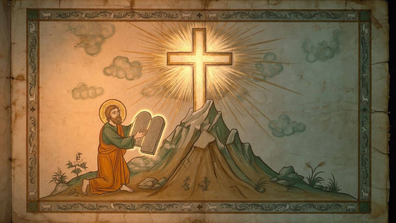 Illustration for Chapter XIV.—The Lord hath given us the testament which Moses received and broke. — The Epistle of Barnabas