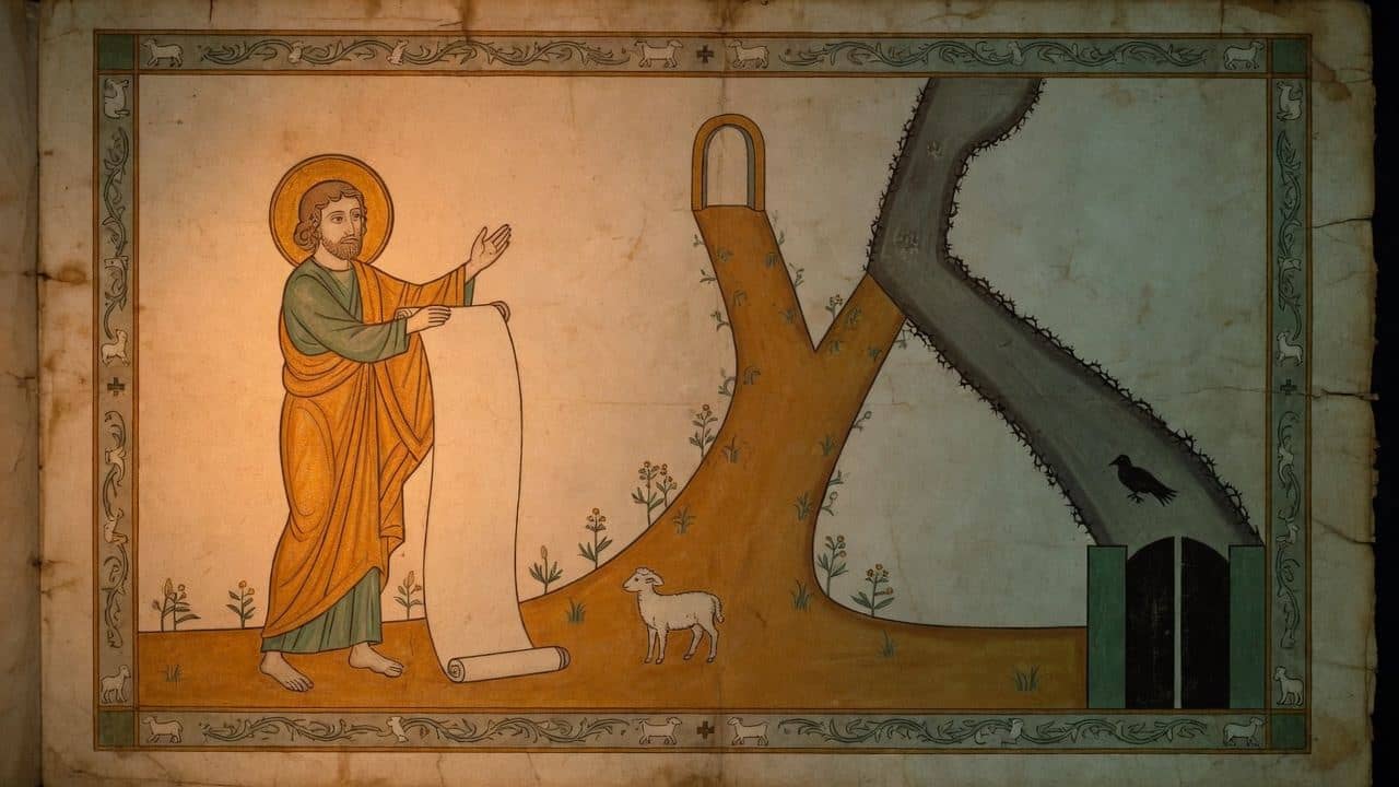 Illustration for Chapter XVII.—Conclusion of the first part of the epistle. — The Epistle of Barnabas