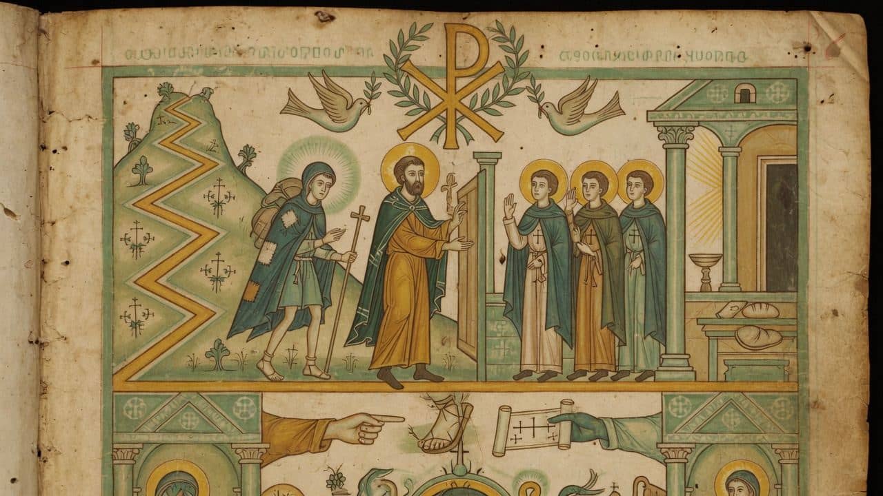 Illustration for Chapter IX.—The Thanksgiving (Eucharist). — The Teaching of the Twelve Apostles