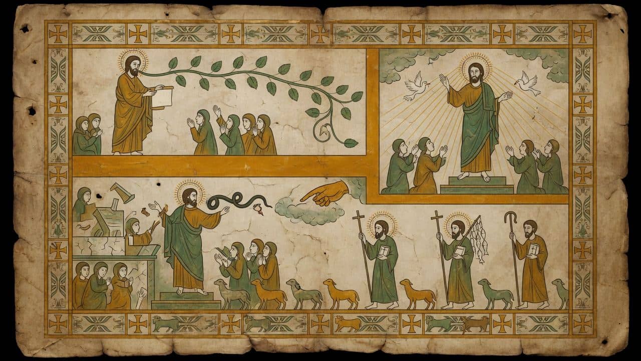 Illustration for Chapter XI.—Concerning Teachers, Apostles, and Prophets. — The Teaching of the Twelve Apostles