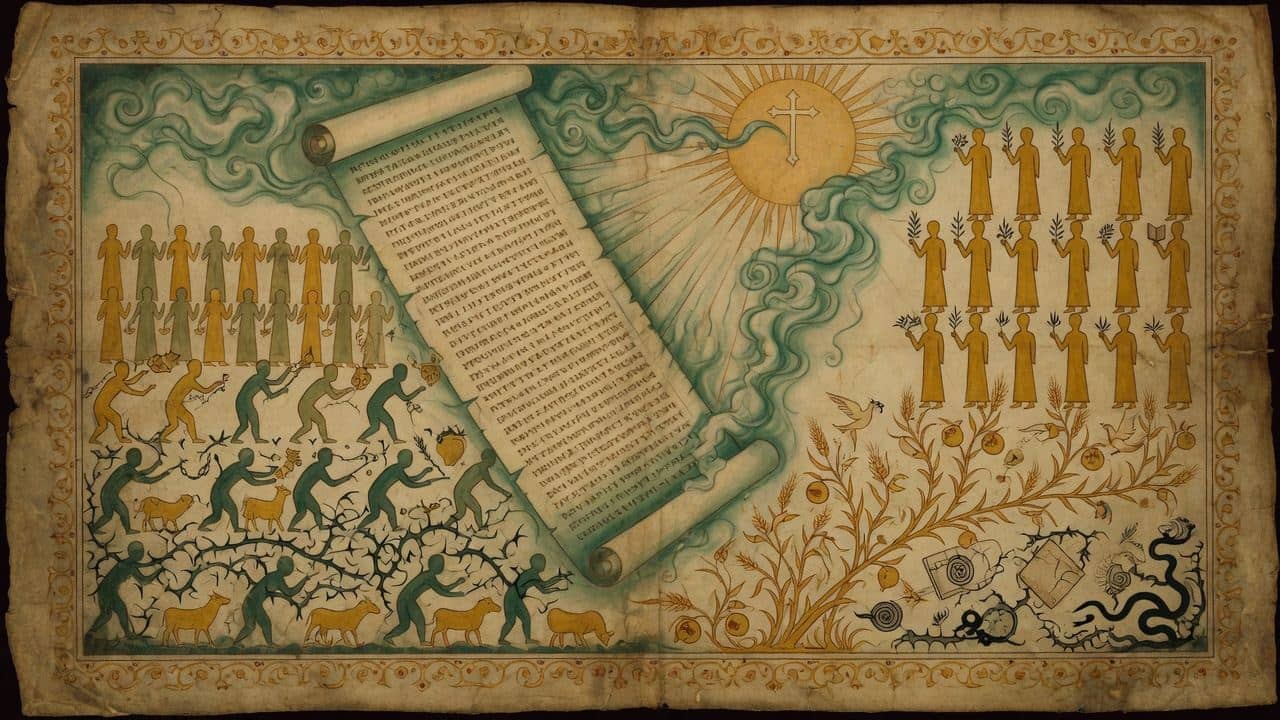 Illustration for Chapter 107 — The Book of Enoch (1 Enoch)