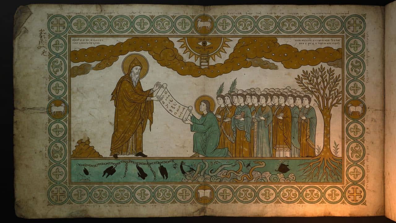 Illustration for Chapter 108 — The Book of Enoch (1 Enoch)