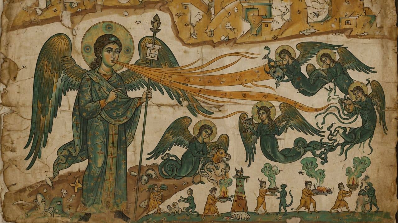 Illustration for Chapter 19 — The Book of Enoch (1 Enoch)