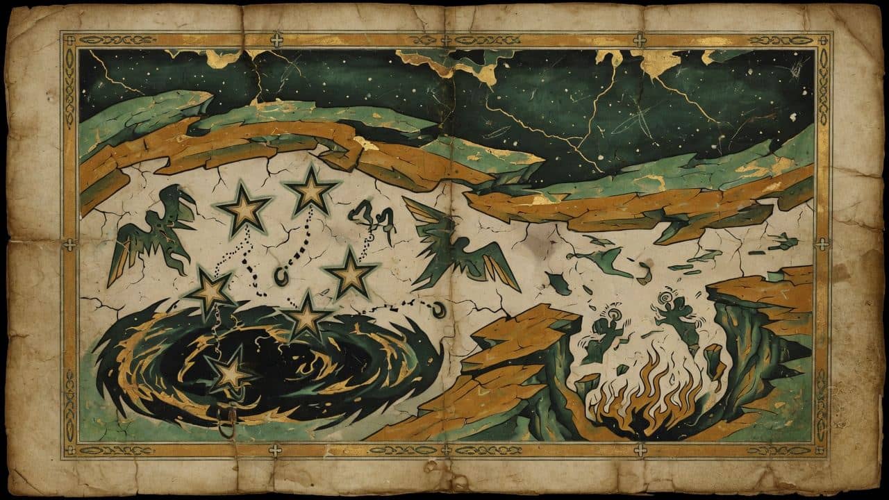 Illustration for Chapter 20 — XX. Names and Functions of the Seven Archangels — The Book of Enoch (1 Enoch)