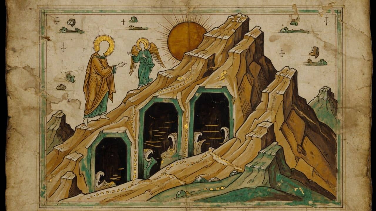 Illustration for Chapter 23 — XXIII. The fire that deals with the Luminaries of Heaven — The Book of Enoch (1 Enoch)