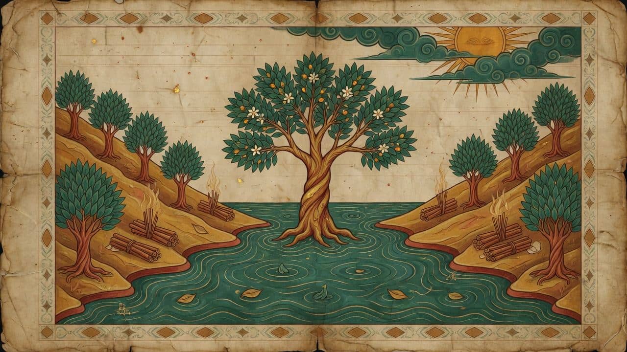 Illustration for Chapter 30 — The Book of Enoch (1 Enoch)