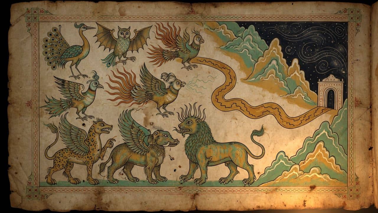 Illustration for Chapter 33 — The Book of Enoch (1 Enoch)
