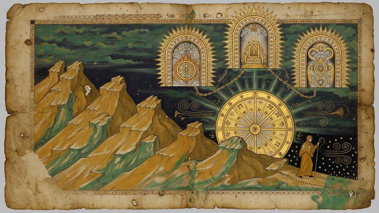 Illustration for Chapter 35 — The Book of Enoch (1 Enoch)