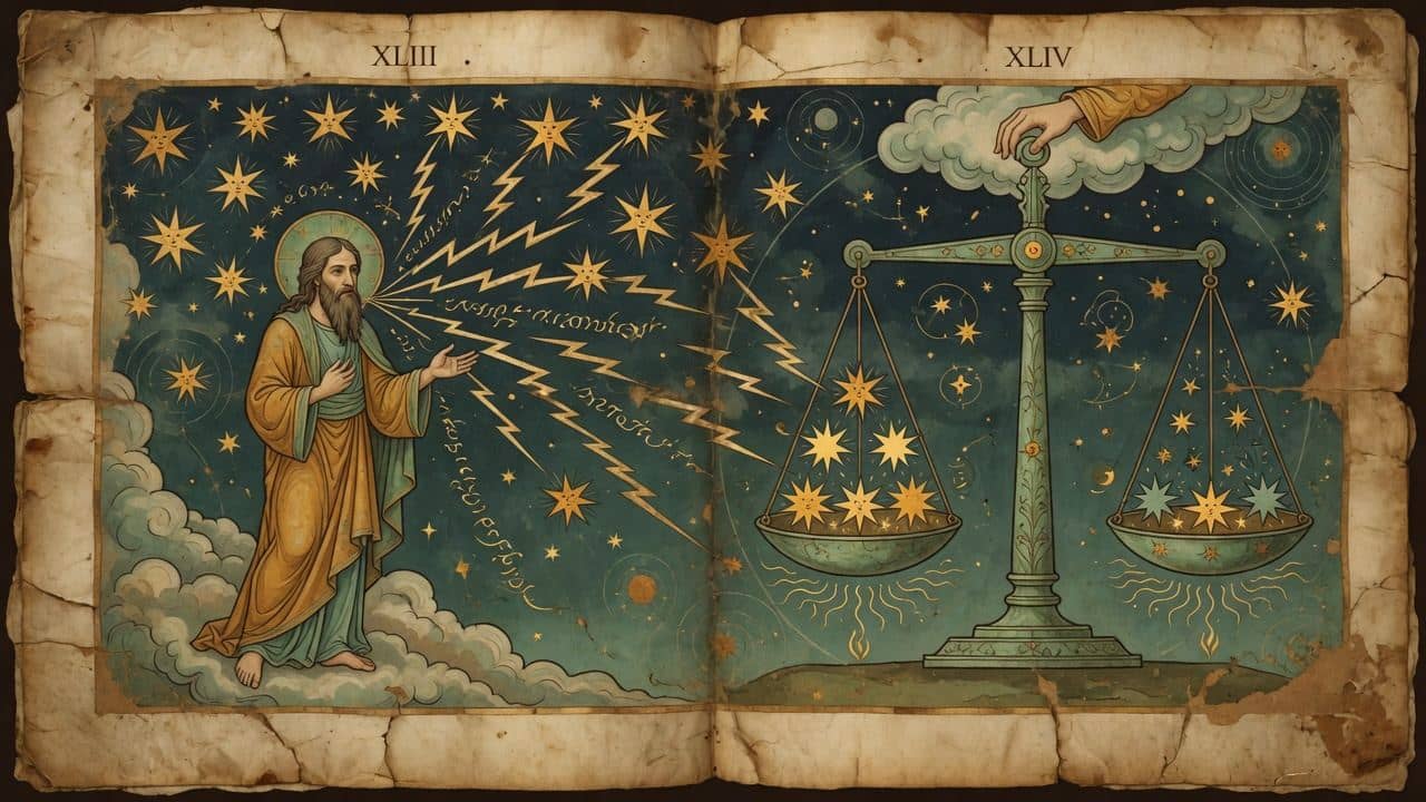 Illustration for Chapter 43 — XLIII-XLIV. Astronomical Secrets — The Book of Enoch (1 Enoch)