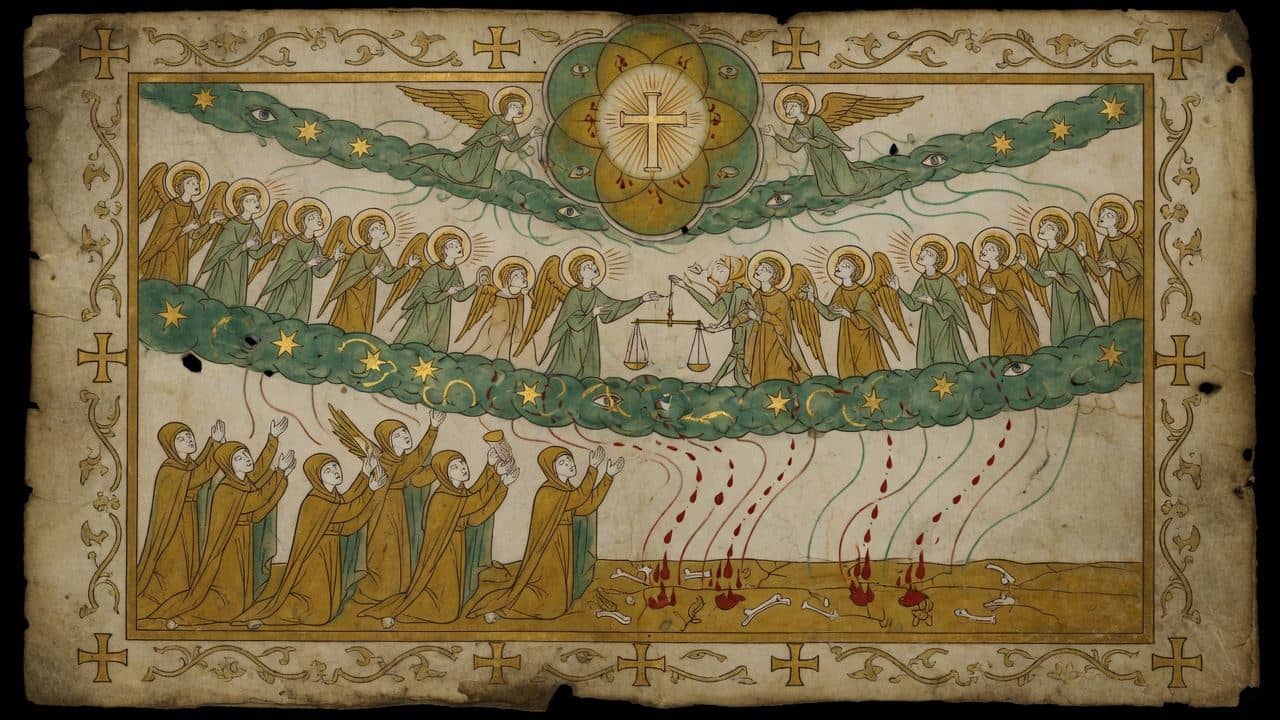 Illustration for Chapter 47 — XLVII. The Prayer of the Righteous for Vengeance and their Joy at its coming — The Book of Enoch (1 Enoch)
