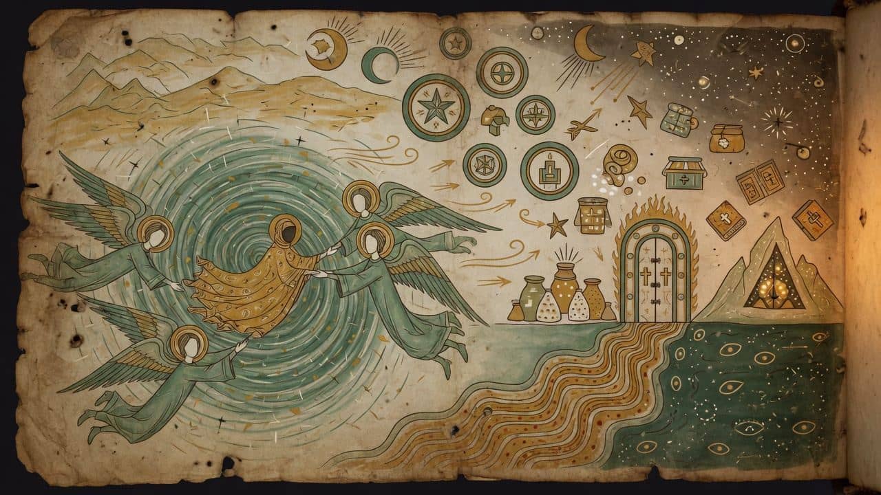 Illustration for Chapter 53 — The Book of Enoch (1 Enoch)