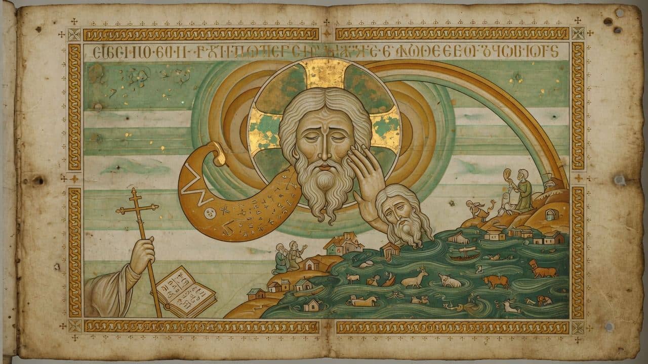 Illustration for Chapter 55 — The Book of Enoch (1 Enoch)