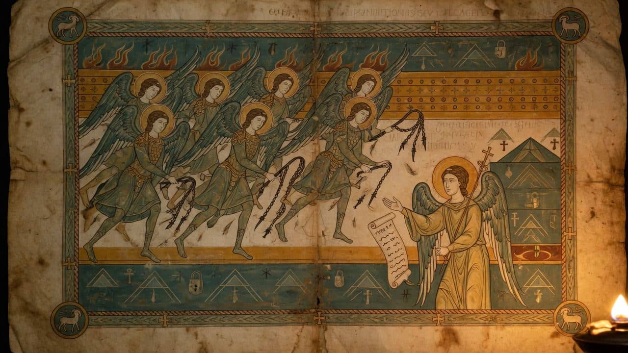 Illustration for Chapter 56 — The Book of Enoch (1 Enoch)