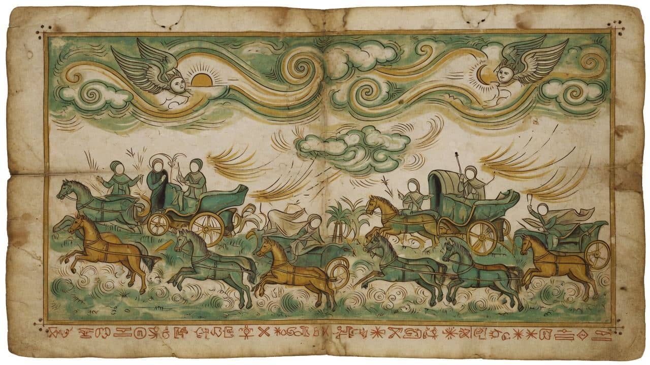Illustration for Chapter 57 — The Book of Enoch (1 Enoch)