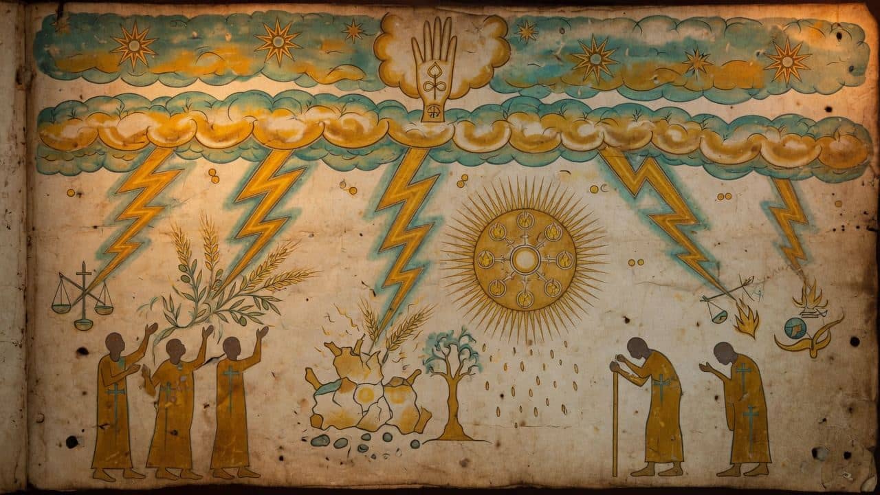Illustration for Chapter 59 — The Book of Enoch (1 Enoch)