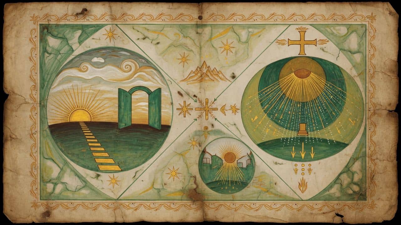 Illustration for Chapter 77 — The Book of Enoch (1 Enoch)