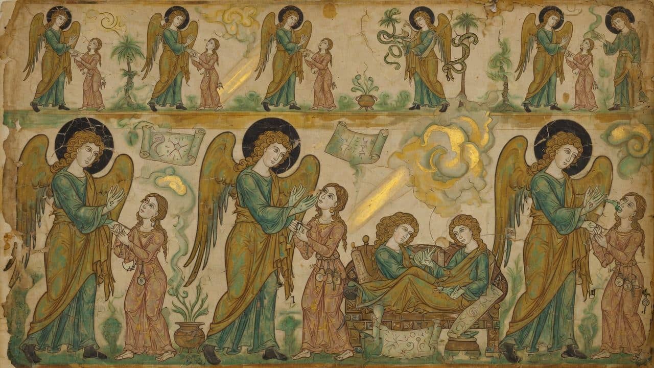 Illustration for Chapter 8 — The Book of Enoch (1 Enoch)