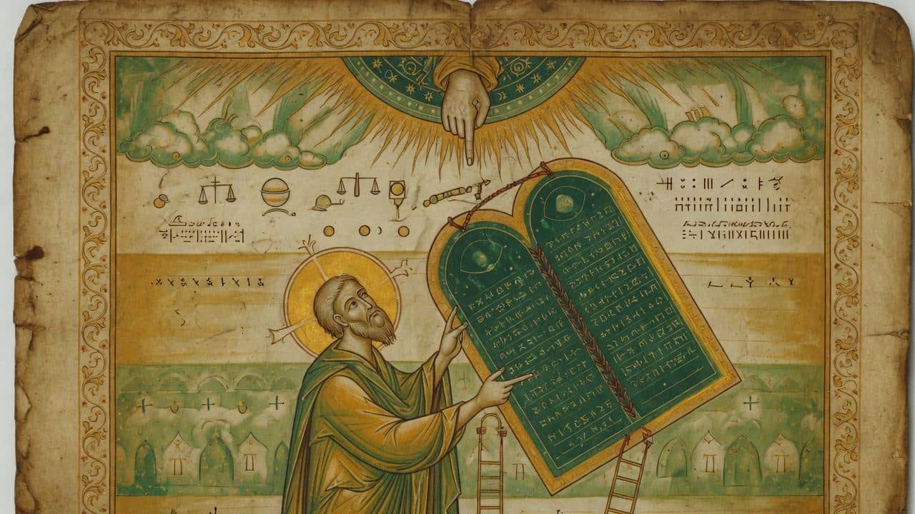 Illustration for Chapter 81 — The Book of Enoch (1 Enoch)