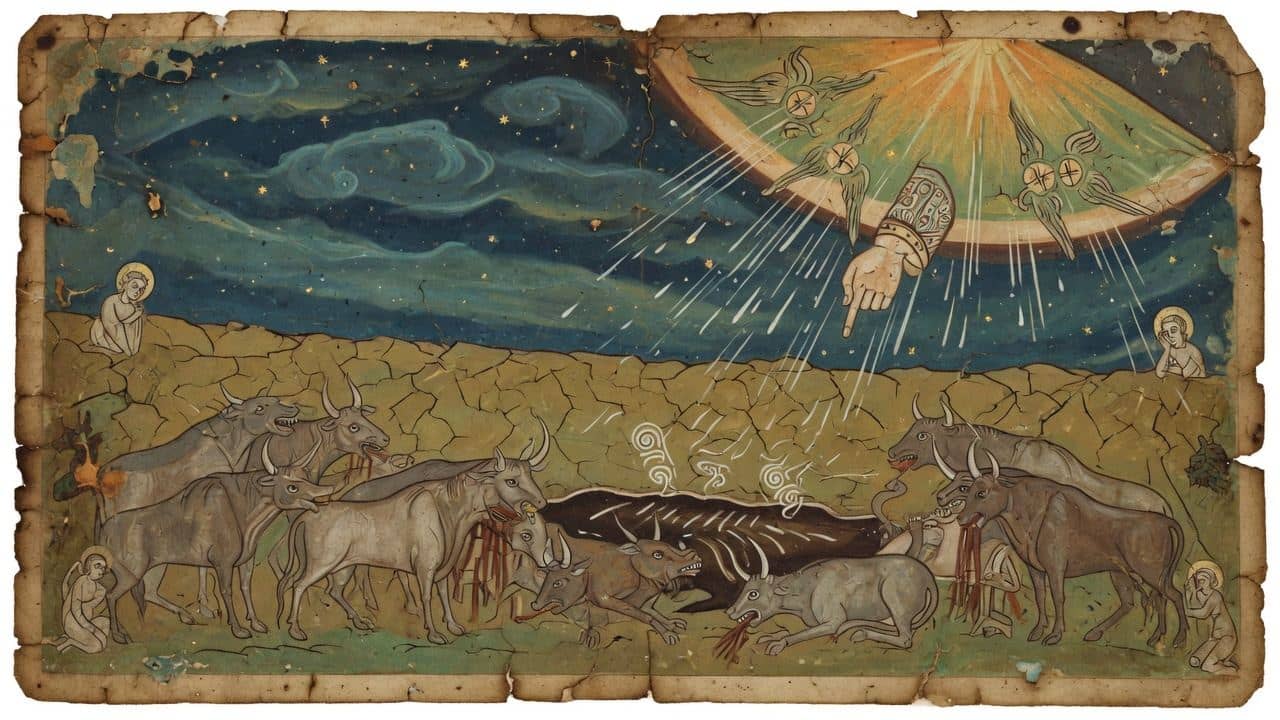 Illustration for Chapter 88 — The Book of Enoch (1 Enoch)
