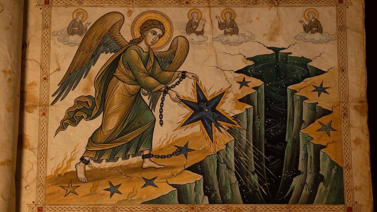 Illustration for Chapter 89 — LXXXIX. 1-9. The Deluge and the Deliverance of Noah — The Book of Enoch (1 Enoch)