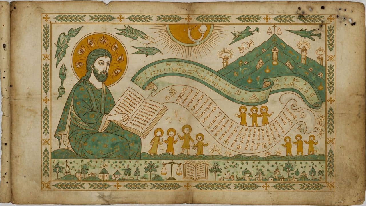 Illustration for Chapter 92 — The Book of Enoch (1 Enoch)