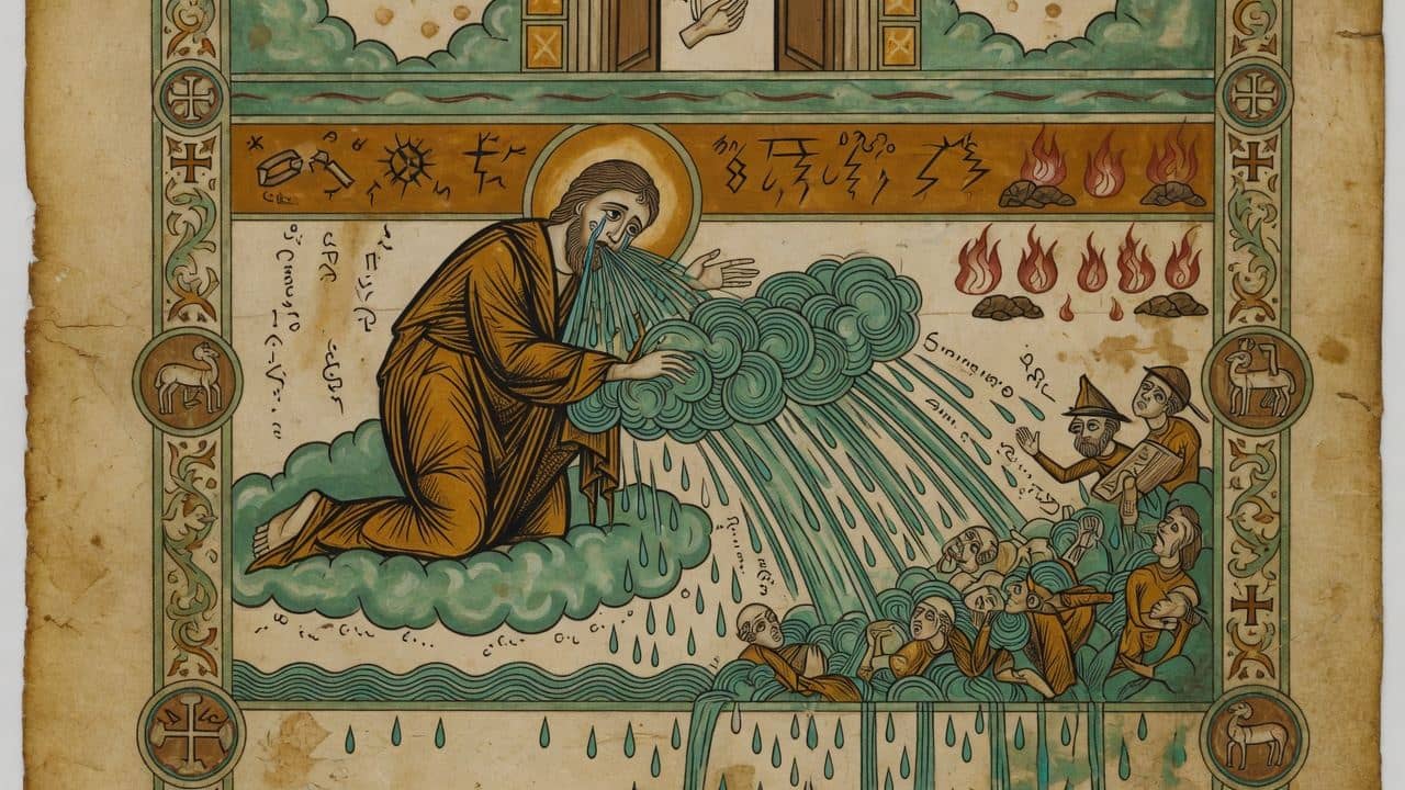 Illustration for Chapter 95 — XCV. Enoch's Grief: fresh Woes against the Sinners — The Book of Enoch (1 Enoch)