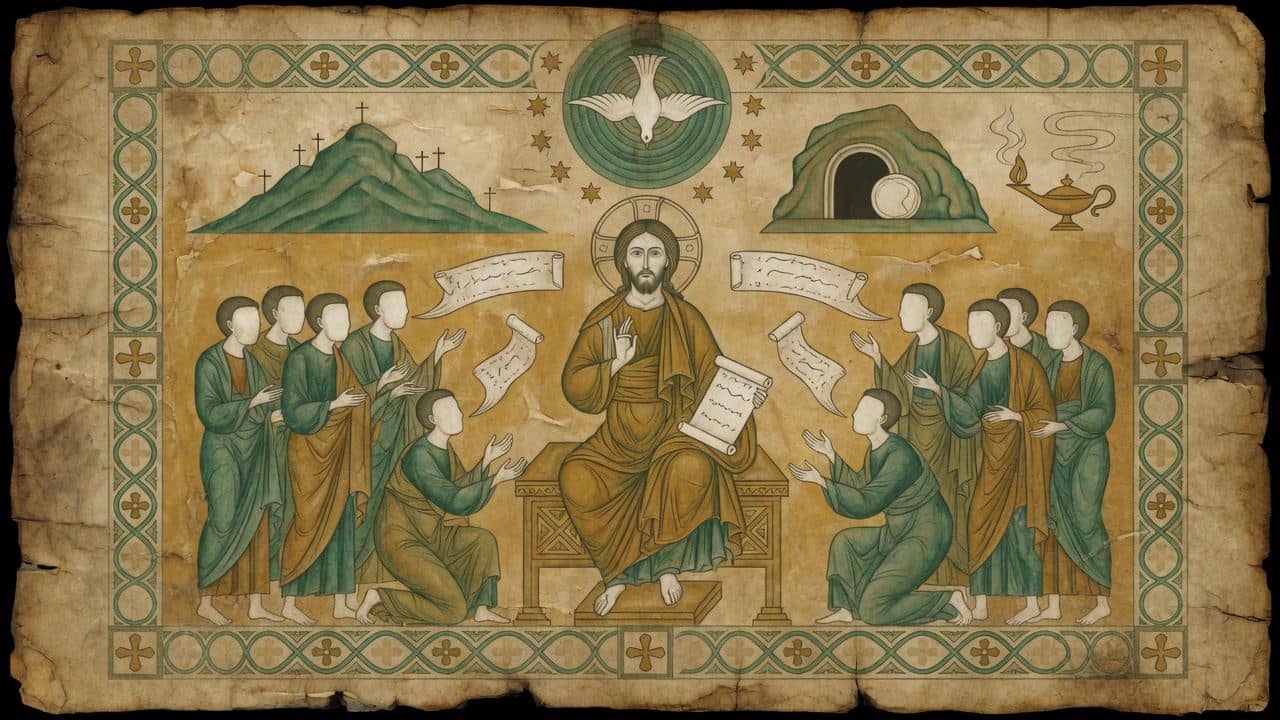 Illustration for Chapter 25 — The Epistula Apostolorum (Epistle of the Apostles)
