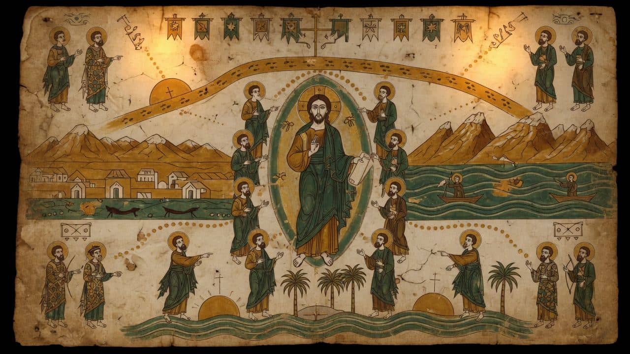 Illustration for Chapter 30 — The Epistula Apostolorum (Epistle of the Apostles)