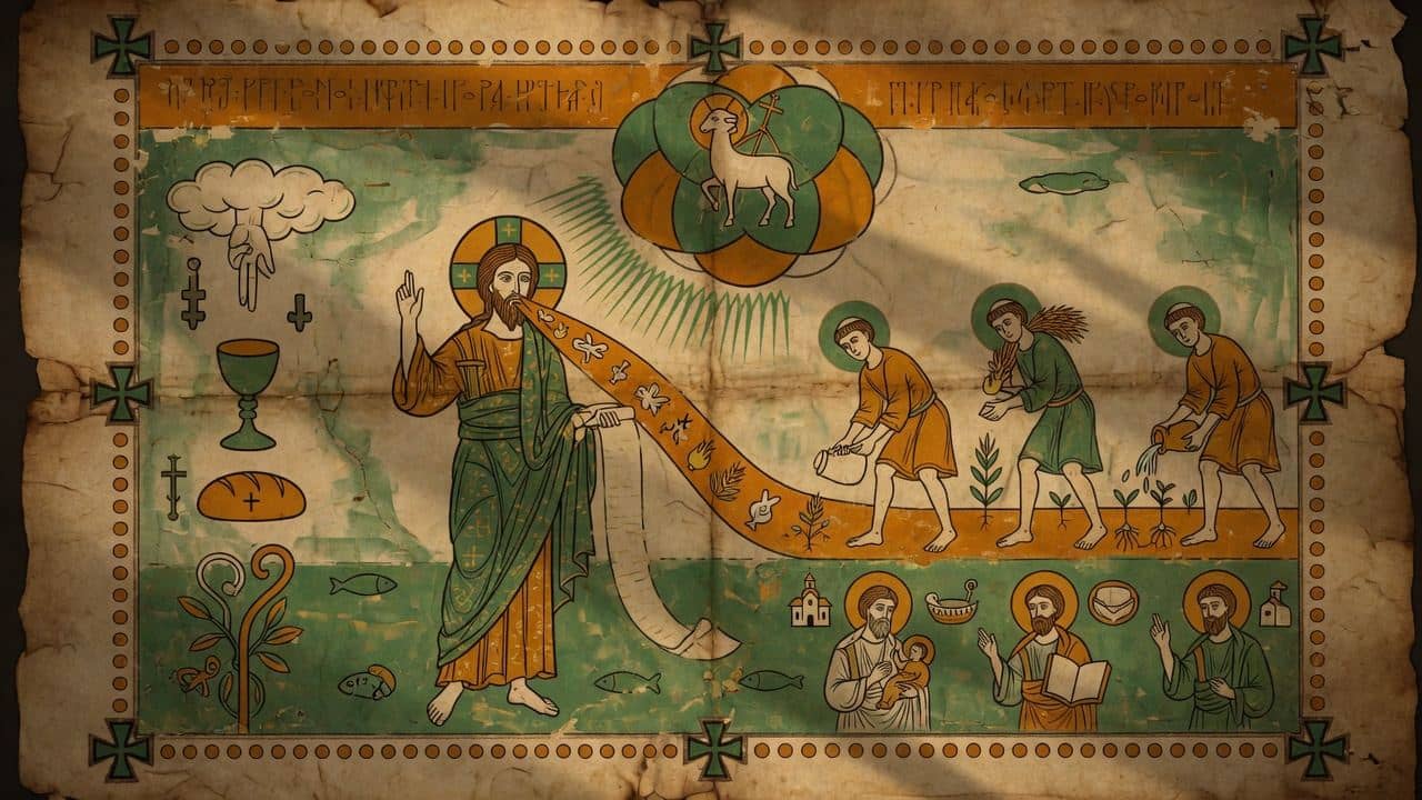 Illustration for Chapter 41 — The Epistula Apostolorum (Epistle of the Apostles)