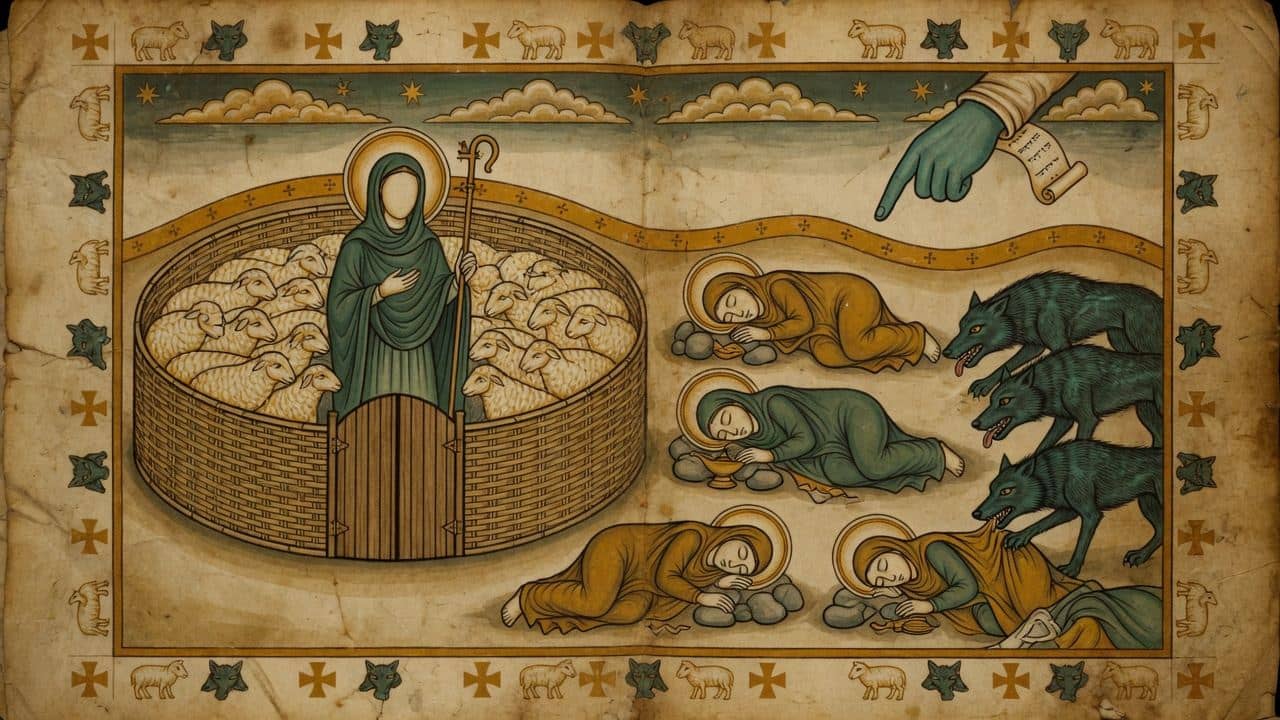 Illustration for Chapter 44 — The Epistula Apostolorum (Epistle of the Apostles)