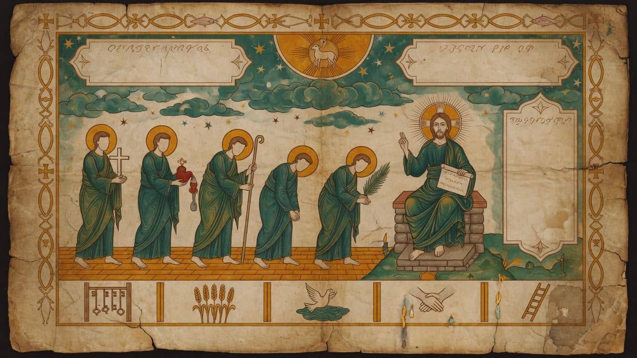 Illustration for Chapter 45 — The Epistula Apostolorum (Epistle of the Apostles)