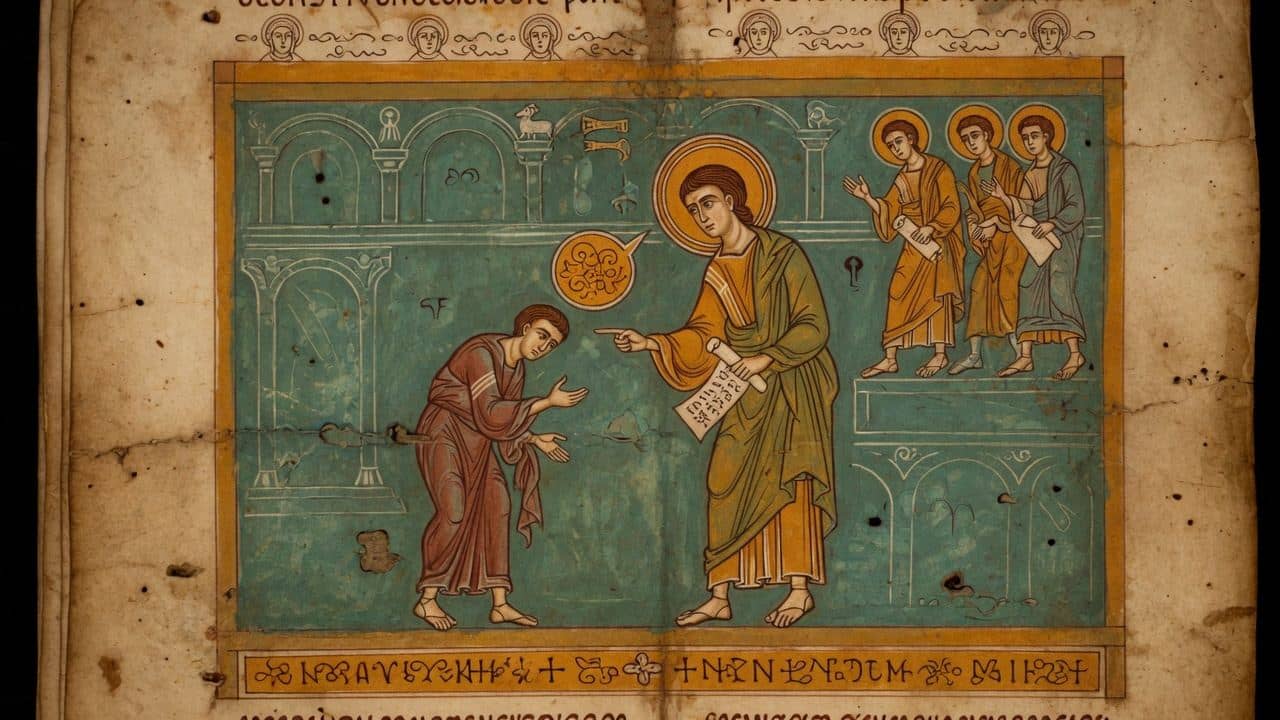Illustration for Chapter 48 — The Epistula Apostolorum (Epistle of the Apostles)